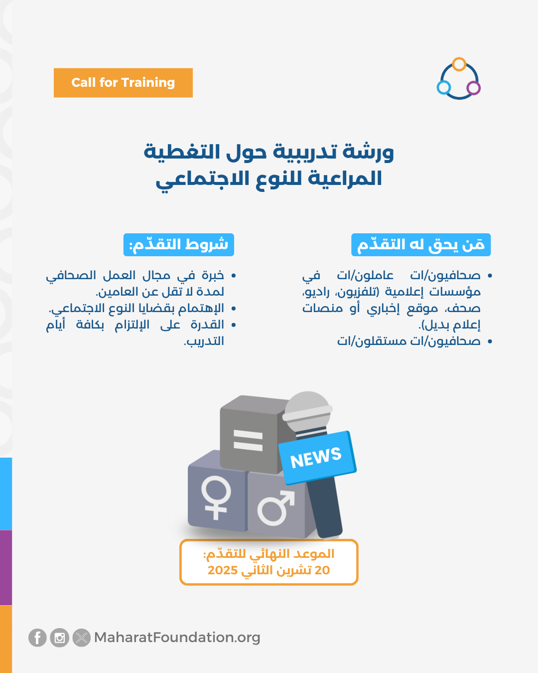 Call November 2025 Gender Sensitive