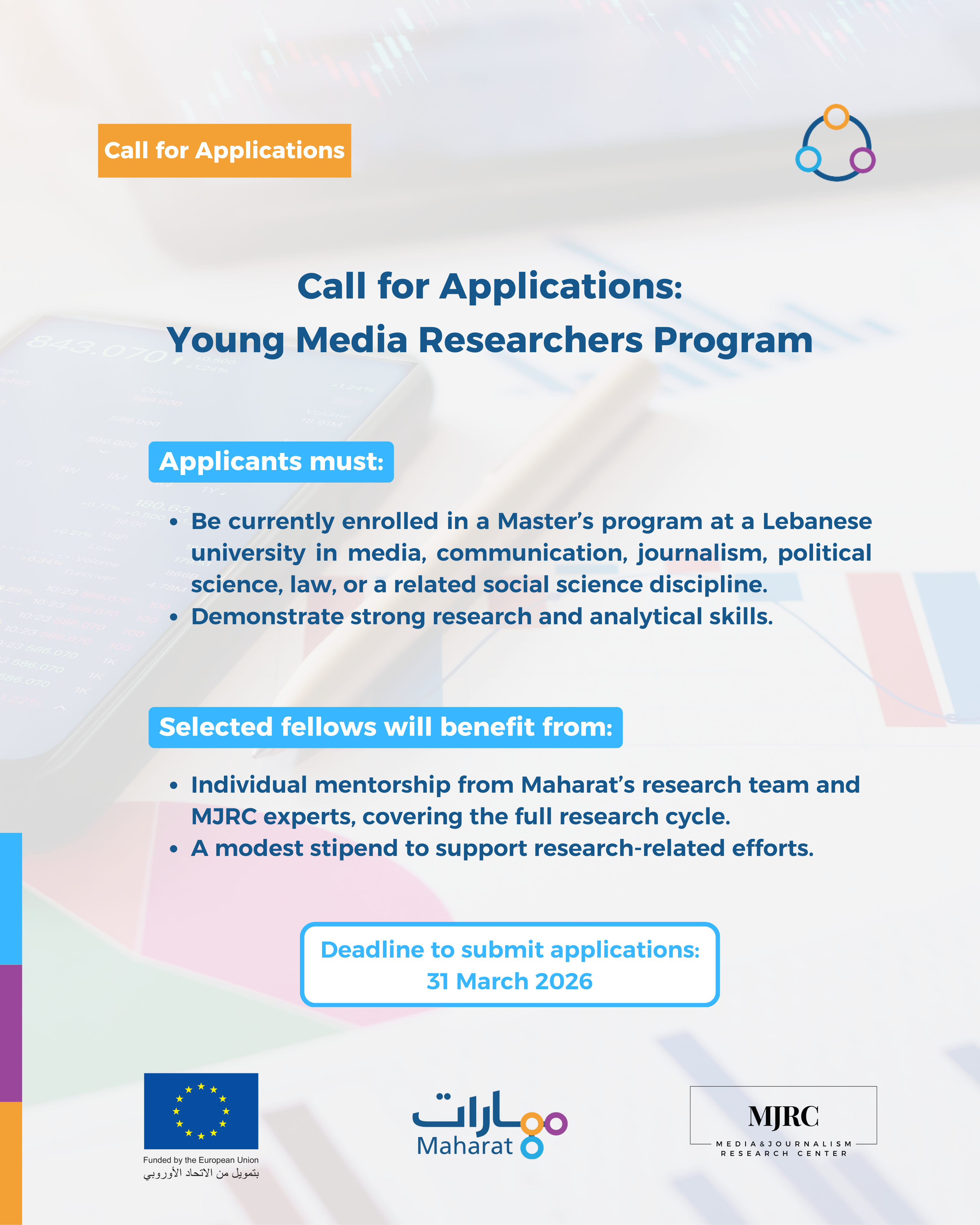 EN Call Young Media Researchers Program