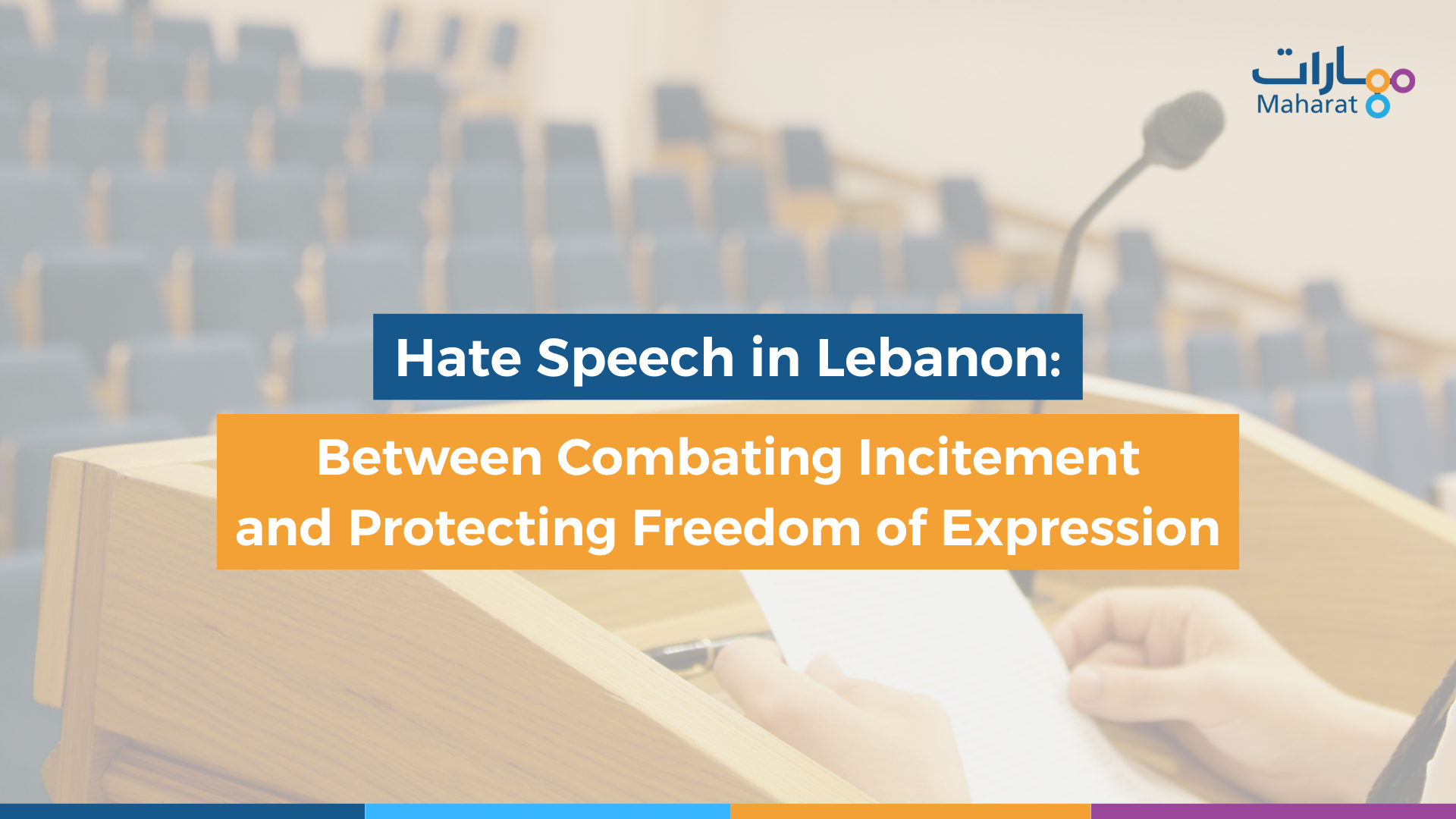Hate Speech In Lebanon