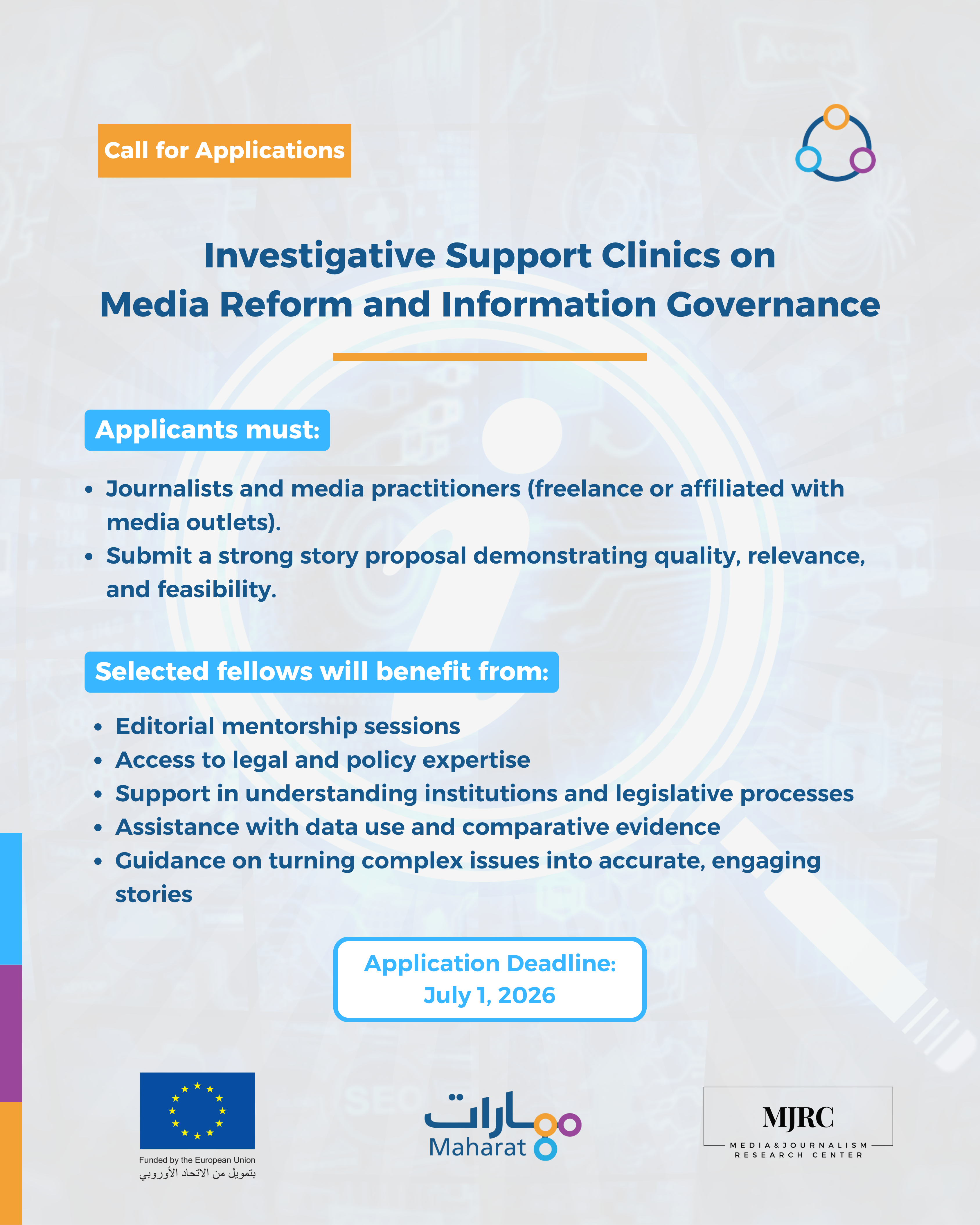 EN Fellowship On Investigative Support Clinics